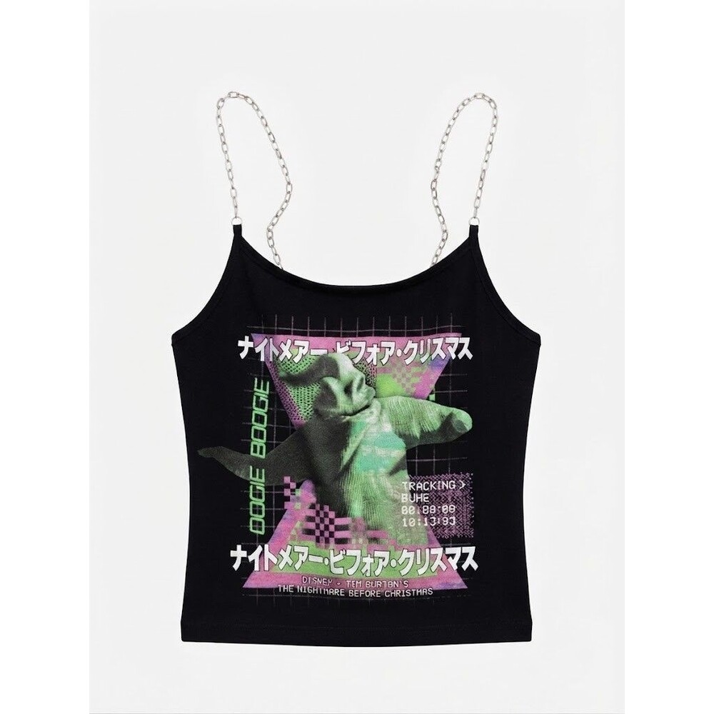 The Nightmare Before Christmas Hot Topic Cyberpunk Oogie Boogie Tank Top Medium